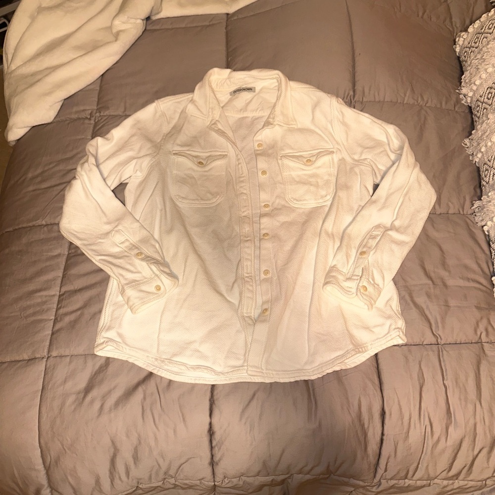Outerknown White Blanket Shirt